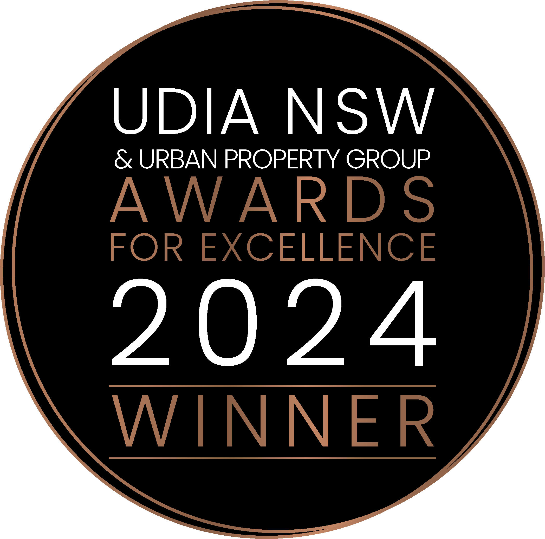 Winner UDIA Awards 2024 – Design Excellence.